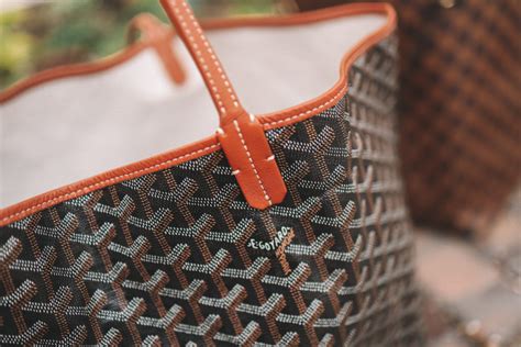 goyard pouch button stars|real goyard bag inside.